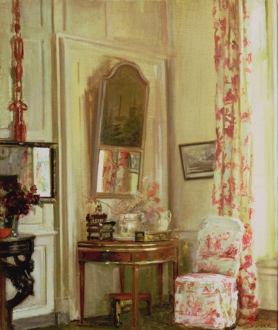 Das rosa Zimmer von Jacques Emile Blanche
